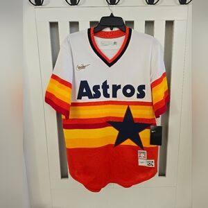 Brand New Nike Houston Astros Jersey Nolan Ryan #34 Cooperstown Collection